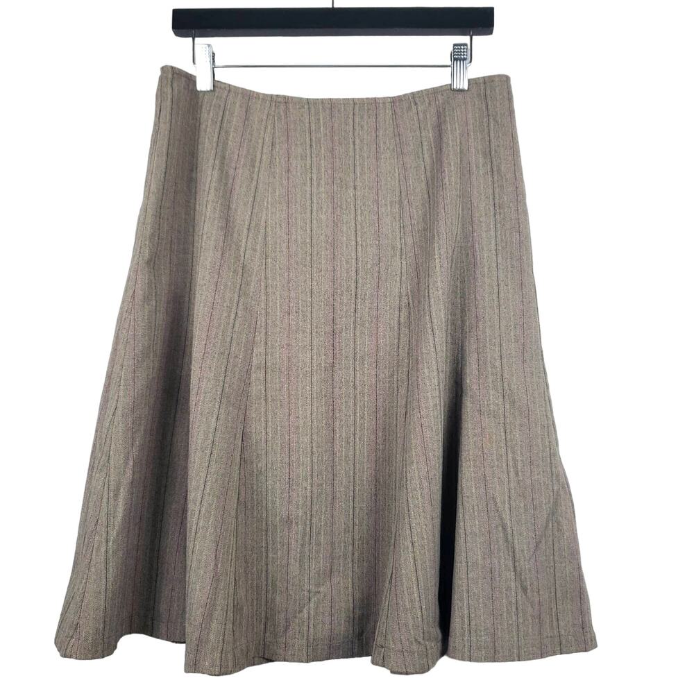 Vintage B Moss A Line Midi Skirt - M